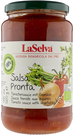 LaSelva Tomatensauce mit Gemüse, 520g