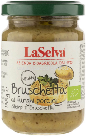 LaSelva Steinpilz Bruschetta, 135g