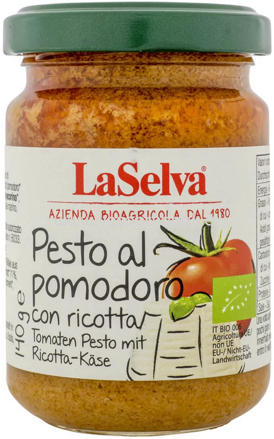 LaSelva Pesto Tomaten mit Ricotta Käse, 140g