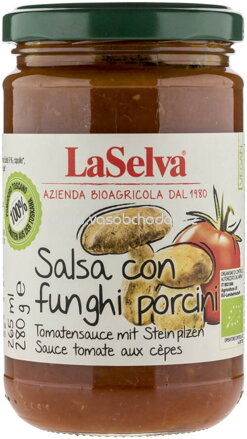 LaSelva Tomatensauce mit Steinpilzen, 280g