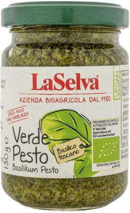 LaSelva Pesto Verde Basilikum, 130g