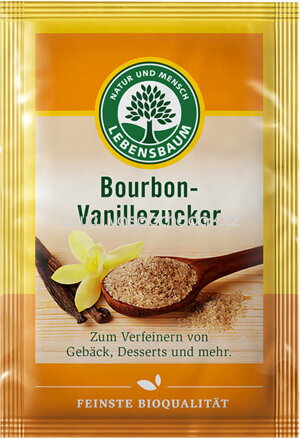 Lebensbaum Bourbon Vanillezucker, 8g