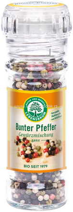 Lebensbaum Bunter Pfeffer, ganz, Mühle, 45g