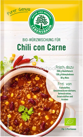 Lebensbaum Würzmischung für Chili Con Carne, 30g