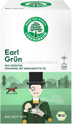 Lebensbaum Earl Grün Tee, 20 Beutel