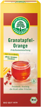 Lebensbaum Granatapfel Orange Tee, 20 Beutel
