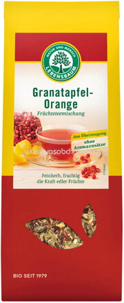 Lebensbaum Granatapfel Orange Tee, lose, 75g