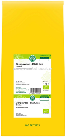 Lebensbaum Grüntee Gunpowder, Blatt, 1kg