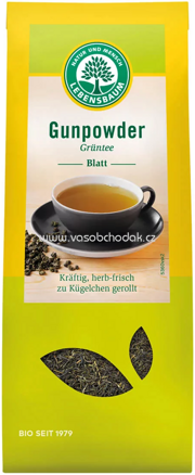 Lebensbaum Grüntee Gunpowder, Blatt, 100g