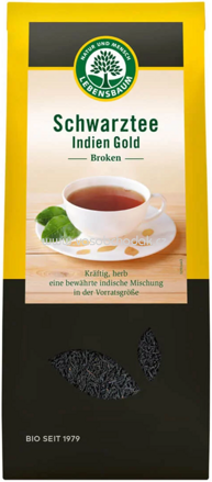 Lebensbaum Schwarztee Indien Gold, lose, 250g