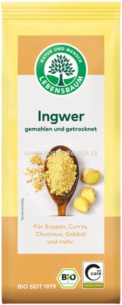Lebensbaum Ingwer, gemahlen, 40g