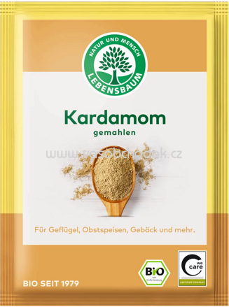 Lebensbaum Kardamom, gemahlen, 10g