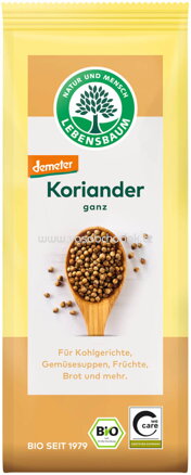 Lebensbaum Koriander, ganz, 30g