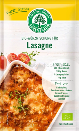 Lebensbaum Würzmischung für Lasagne, 45g
