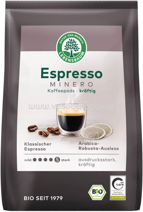 Lebensbaum Kaffeepads Espresso Minero, 126g