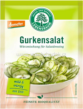 Lebensbaum Salatdressing Gurkensalat, 3x5g