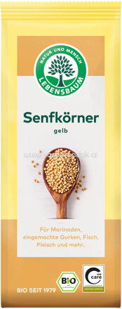 Lebensbaum Senfkörner, gelb, 80g