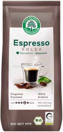 Lebensbaum Espresso Solea, gemahlen, 250g