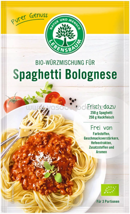 Lebensbaum Würzmischung für Spaghetti Bolognese, 35g