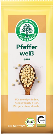 Lebensbaum Pfeffer weiß, ganz, 50g