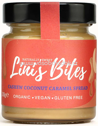 Linis Bites Cashew Coconut Caramel, 200g