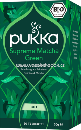 Pukka Supreme Matcha Green, 20 Beutel