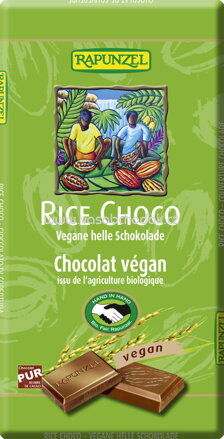Rapunzel Rice Choco vegane helle Schokolade, 100g