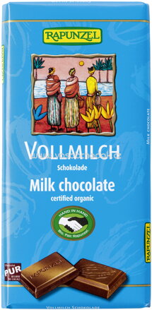 Rapunzel Vollmilch Schokolade, 100g