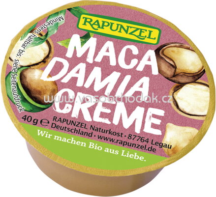 Rapunzel Macadamia-Creme, 40g