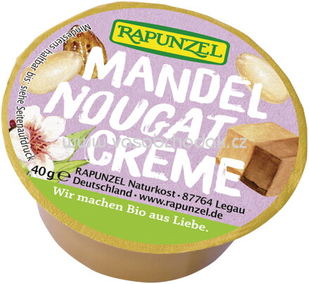 Rapunzel Mandel-Nougat-Creme, 40g