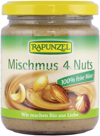 Rapunzel Mischmus 4 Nuts, 250g