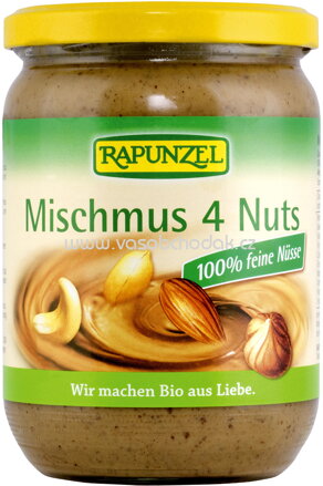 Rapunzel Mischmus 4 Nuts, 500g