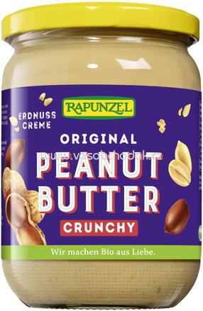 Rapunzel Peanutbutter Crunchy, 500g