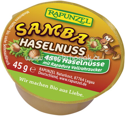 Rapunzel Samba Haselnuss, 45g