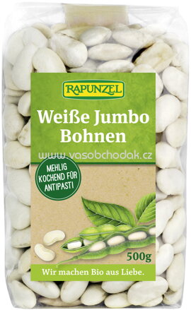 Rapunzel Jumbo-Bohnen weiß, 500g