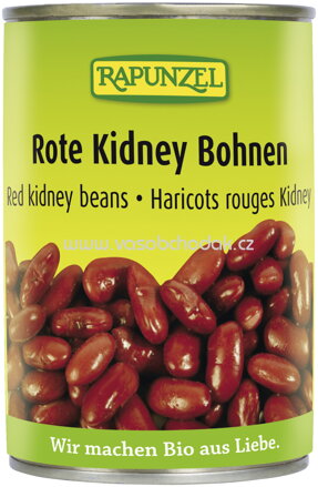 Rapunzel Rote Kidney Bohnen in der Dose, 400g