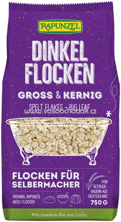 Rapunzel Dinkelflocken Großblatt, 750g