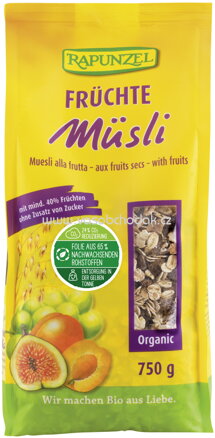 Rapunzel Früchte Müsli, 750g