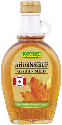 Rapunzel Ahornsirup Grad A, 250 ml