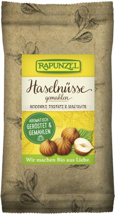 Rapunzel Haselnüsse geröstet, gemahlen, 125g