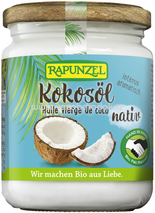 Rapunzel Kokosöl nativ, 216 ml