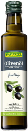 Rapunzel Olivenöl fruchtig, nativ extra, 250 ml