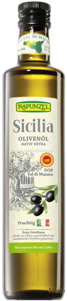 Rapunzel Olivenöl Sicilia DOP, nativ extra, 500 ml