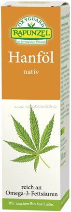 Rapunzel OXYGUARD® Hanföl nativ, 100 ml