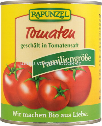 Rapunzel Tomaten geschält in der Dose, 800g