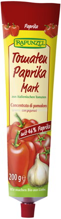 Rapunzel Tomaten Paprika Mark in der Tube, 200g