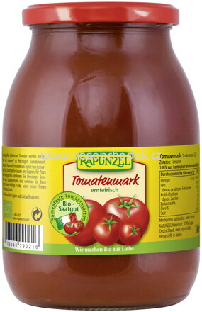 Rapunzel Tomatenmark, einfach konzentriert, 1 kg