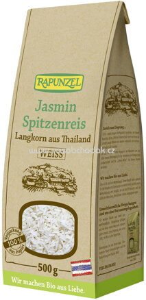 Rapunzel Jasmin Spitzenreis Langkorn weiß, 500g