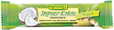 Rapunzel Fruchtschnitte Ingwer-Kokos, 40g