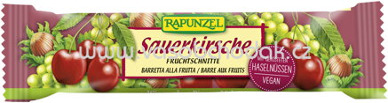 Rapunzel Fruchtschnitte Sauerkirsche, 40g